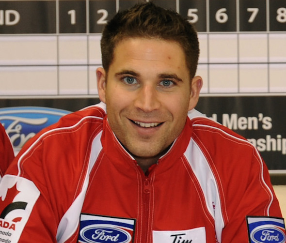 John Morris will be the skip of Team Canada at the 2015 Tim Hortons Brier, presented by SecurTek, the 2014 Canada Cup of Curling and the 2015 WFG Continental Cup. (Photo, CCA/Michael Burns)