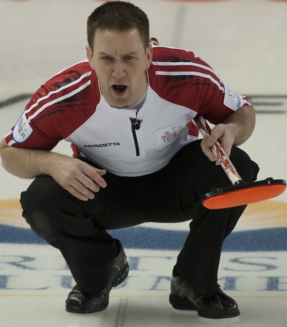 Brad Gushue is looking to defend his title this weekend in Gatineau, Que. (Photo, CCA/Michael Burns)