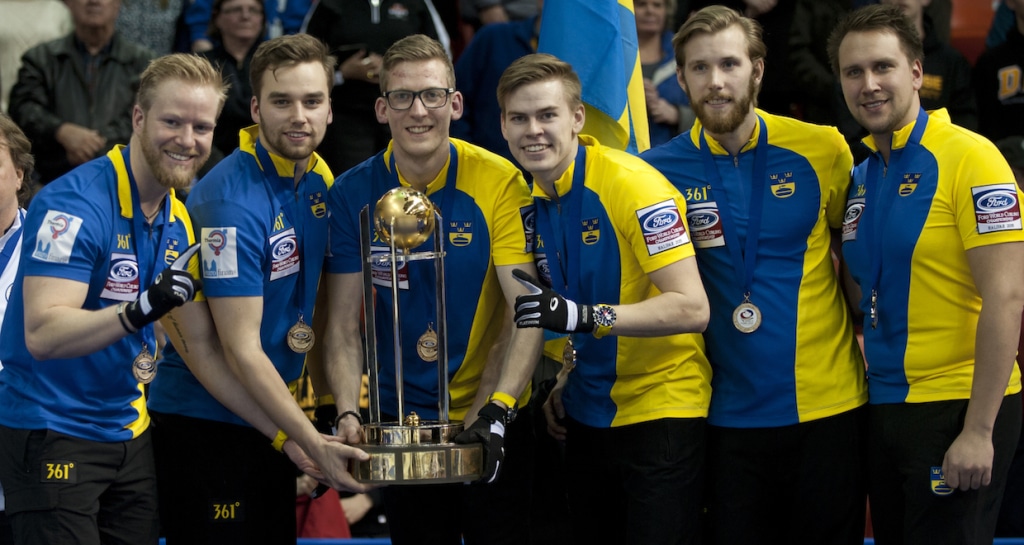 World Champion Niklas Edin is back on the ice at the Players Championship (Photo Michael Burns/Curling Canada)