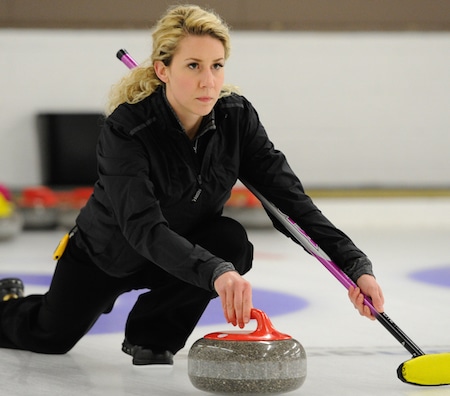 Ashley Quick has competed at the past three Canadian Mixed Doubles Trials and will be focusing on the mixed doubles discipline during the 2015-16 season. (Photo, courtesy Claudette Bockstael)