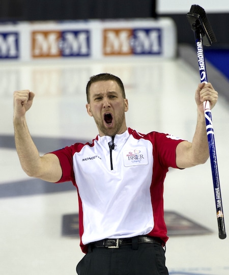 Brad Gushue is looking to build on his No. 3 ranking on the Canadian Team Ranking System. (Photo, Curling Canada/Michael Burns)