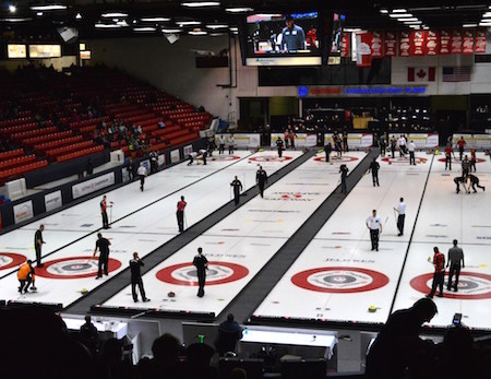 Westman Communications Group Place played host to the 2015 Manitoba men's championship. 