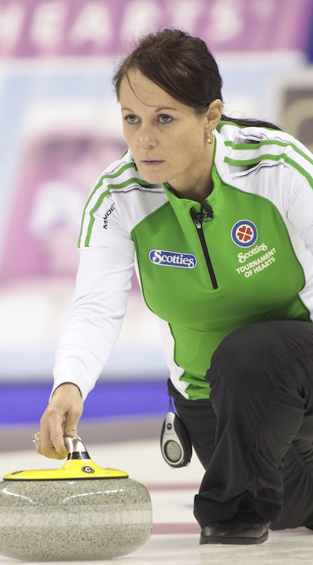 Michelle Englot's team took top spot at the Yi Chun International Bonspiel in China. (Photo, Curling Canada/Michael Burns)