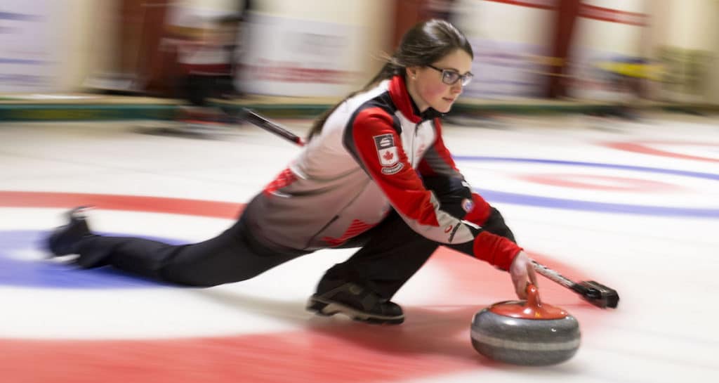 “You can do anything if you put the work in,” says Nova Scotia’s Mary Fay, who is stepping away from curling to pursue studies at Queen’s University with the goal of becoming a doctor (WCF/Marissa Tiel photo)