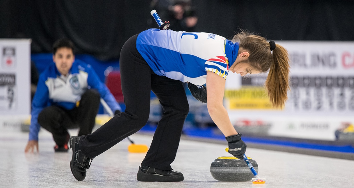 Curling Canada British Columbias Park/Tanaka pull off critical double-win day at 2019 Canadian Mixed Doubles Championship