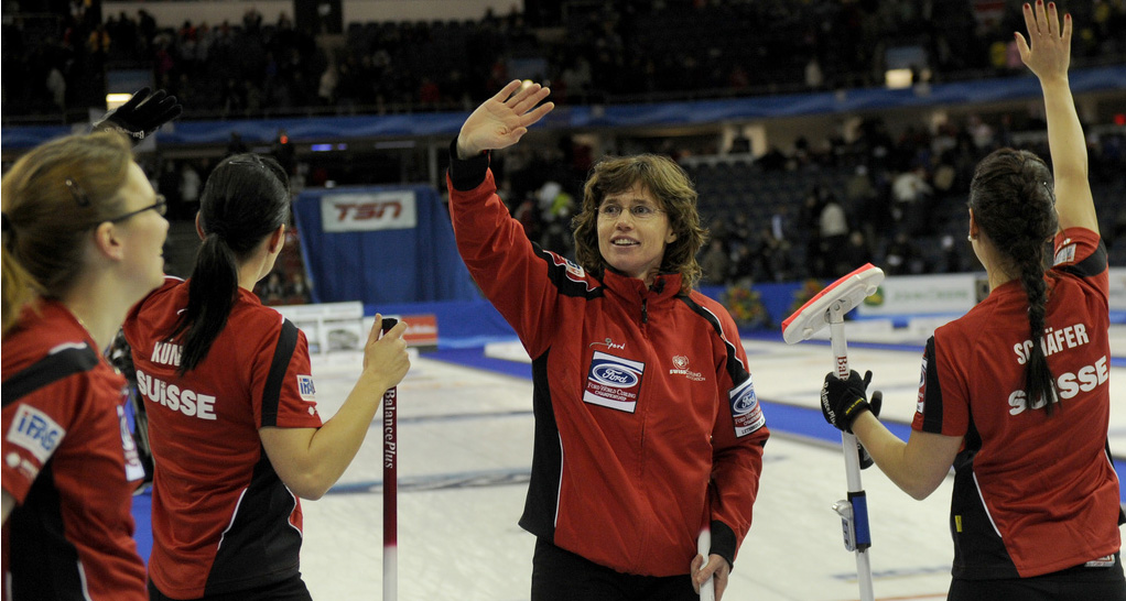 Curling Canada Swiss Earn First Final Shot At World Womens Championship